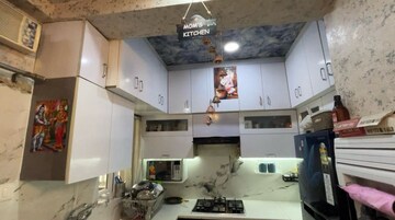 Kitchen in 4 BHK Apartment at SKA Divya Towers, Sector 16 Greater Noida – for Rent