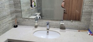 Bathroom in 2.5 BHK Apartment at Bhimjyani Verraton, Manpada – for Rent