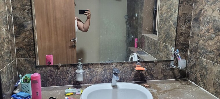 Bathroom, bhimjyani-verraton 2.5 Bedroom 900 Sq.Ft. Apartment In Manpada Thane 8624143