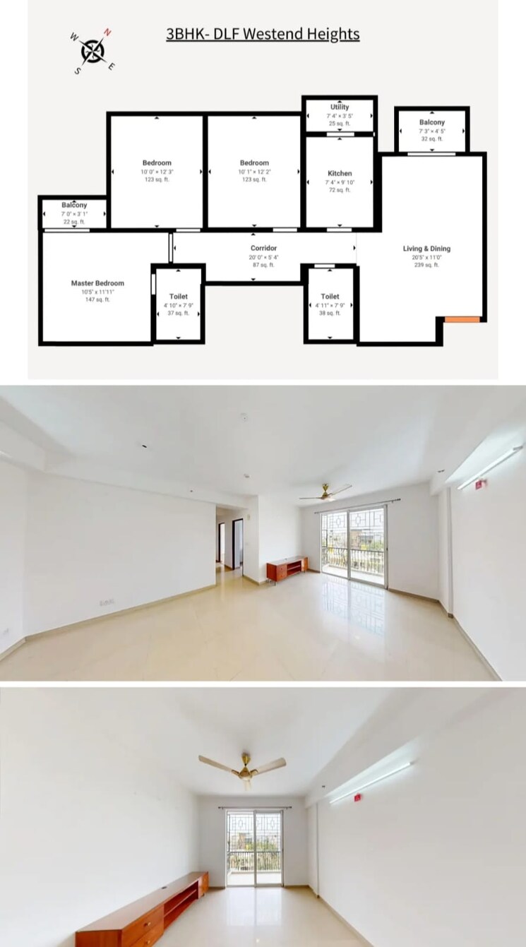 Team Area, dlf-westend-heights-new-town 3 Bedroom 1411 Sq.Ft. Apartment In Akshayanagar Bangalore 8624251