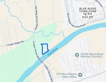  Land – Map Location View at Hinjewadi - for Rent