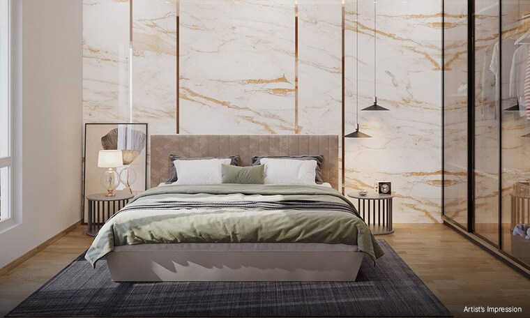 Bedroom, adarsh-park-heights 2 Bedroom 1387 Sq.Ft. Apartment In Varthur Road Bangalore 8624288