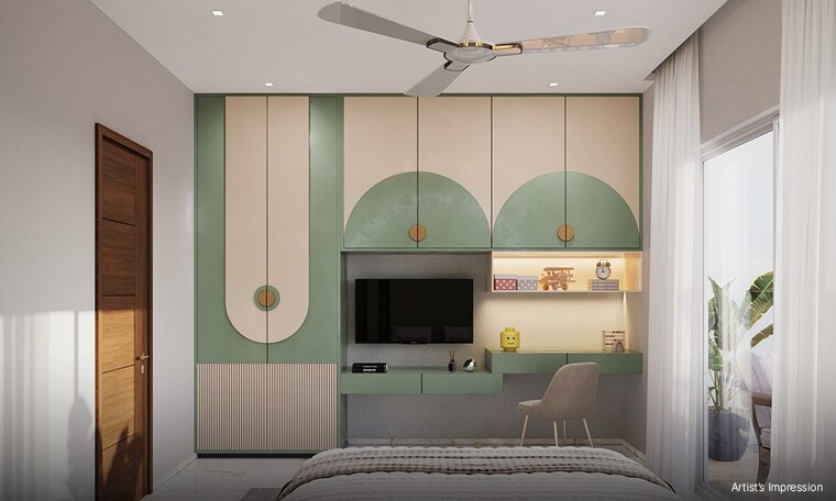 Bedroom, adarsh-park-heights 2 Bedroom 1387 Sq.Ft. Apartment In Varthur Road Bangalore 8624288