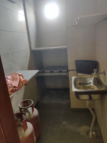 Kitchen in 1 RK Builder Floor at Green Park Extension – for Rent