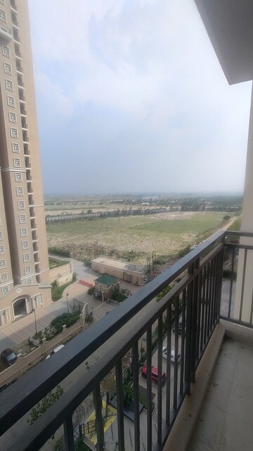 Balcony in 3 BHK Apartment at Eldeco Live By The Greens, Sector 150 – for Rent