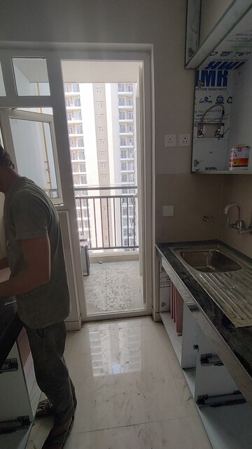 Kitchen in 3 BHK Apartment at Eldeco Live By The Greens, Sector 150 – for Rent