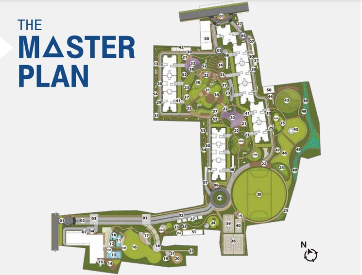 Master Plan, adarsh-park-heights 3 Bedroom 1800 Sq.Ft. Apartment In Varthur Road Bangalore 8624308