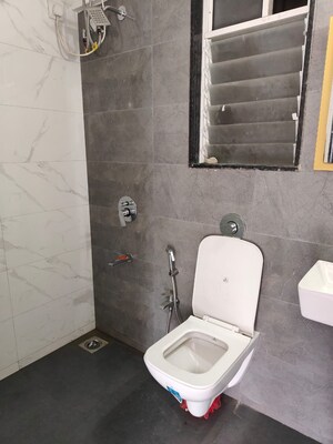 Bathroom in 1 BHK Apartment at Lotus Residency Goregaon West, Goregaon West – for Sale