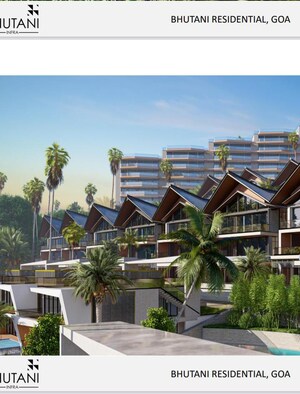 Studio Apartment – Exterior View View at Bhutani Acqua Eden, Sancoale - for Sale