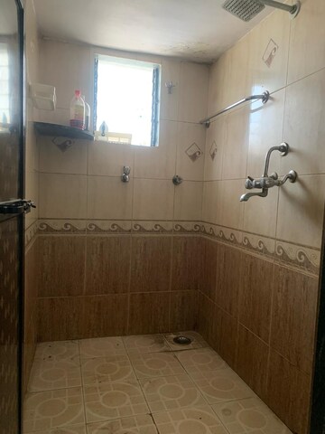 Bathroom in 1 BHK Apartment at Kalyan West – for Rent