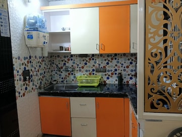 Kitchen in 3 BHK Builder Floor at Rajendra Nagar Sector 3 – for Sale