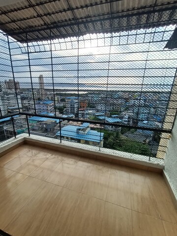Balcony in 2 BHK Apartment at Seawoods – for Rent