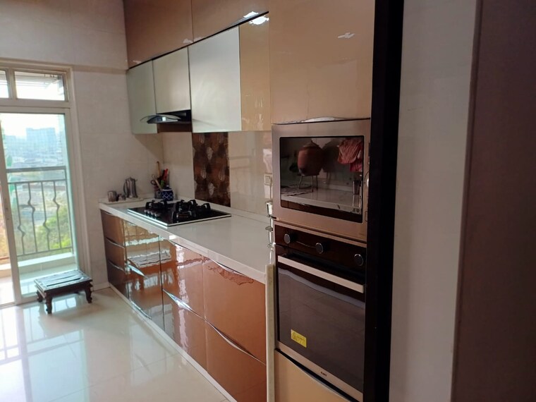 Kitchen, nahar-amrit-shakti 2 Bedroom 750 Sq.Ft. Apartment In Chandivali Mumbai 8624590