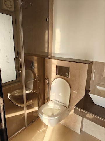 Bathroom in 1 BHK Apartment at Piramal Revanta Tower 3 and 4, Mulund West – for Rent