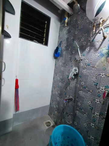 Bathroom in 1 BHK Apartment at Seawoods – for Rent