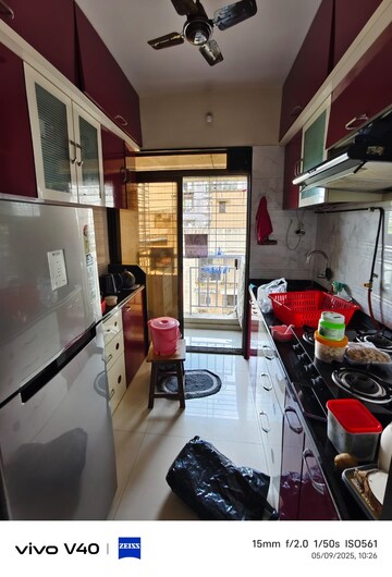 Kitchen in 1 BHK Apartment at Om Prabhu Manohar CHS, Seawoods Sector 50 – for Rent