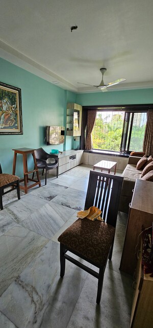 Living Room in 2 BHK Apartment at Vikash Complex CHS, Thane West – for Sale