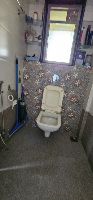 Attached Bathroom in 2 BHK Apartment at Vikash Complex CHS, Thane West – for Sale