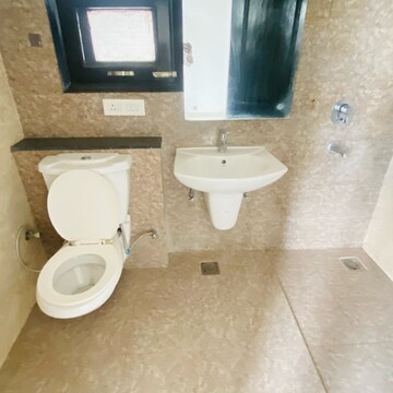 Bathroom in 4 BHK Builder Floor at Omaxe New Chandigarh, Mullanpur – for Rent