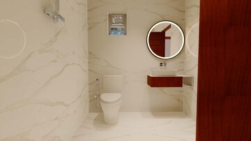 Bathroom in 4 BHK Villa at Puthur – for Sale