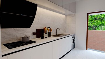 Kitchen in 4 BHK Villa at Puthur – for Sale
