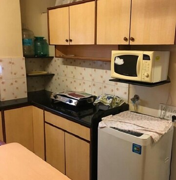 Kitchen in 1 RK Apartment at Bandra West – for Rent