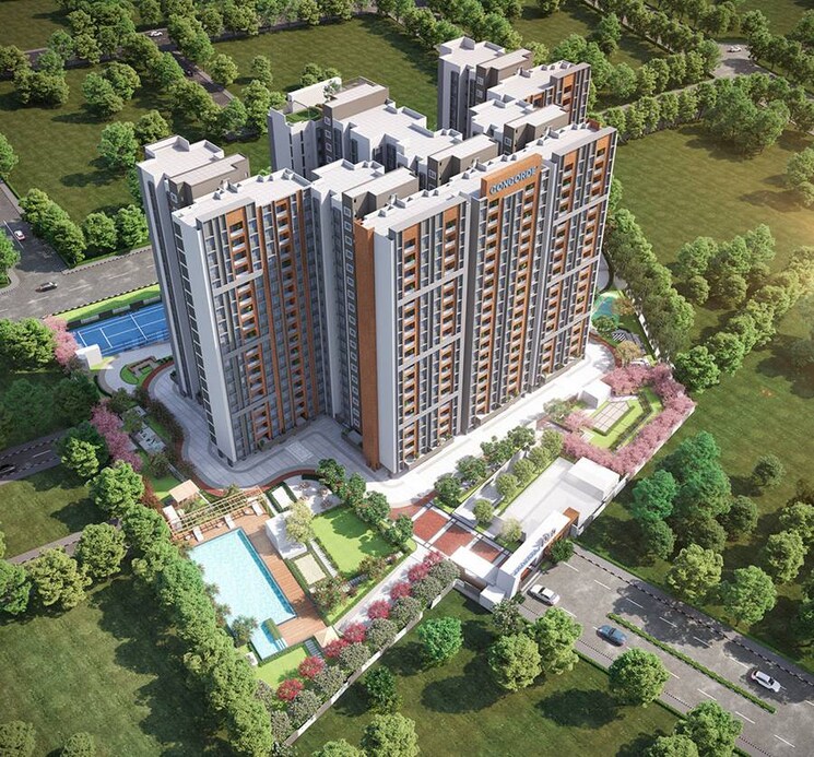 Exterior View, concorde-neo 2 Bedroom 1130 Sq.Ft. Apartment In Thanisandra Bangalore 8625178
