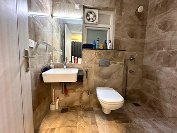 Bathroom in 3 BHK Apartment at BPTP Floors, Sector 70 – for Rent