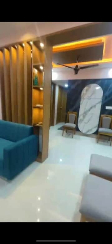 Living Room in 3 BHK Apartment at Saguna More – for Rent