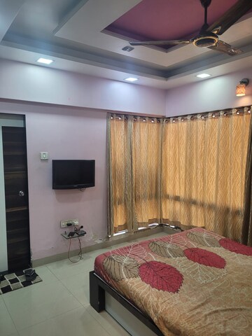 Bedroom in 3 BHK Apartment at Shiv Sai Paradise, Majiwada – for Sale