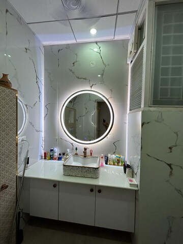 Bathroom in 4 BHK Apartment at Lodha Giardino, Kharadi – for Sale