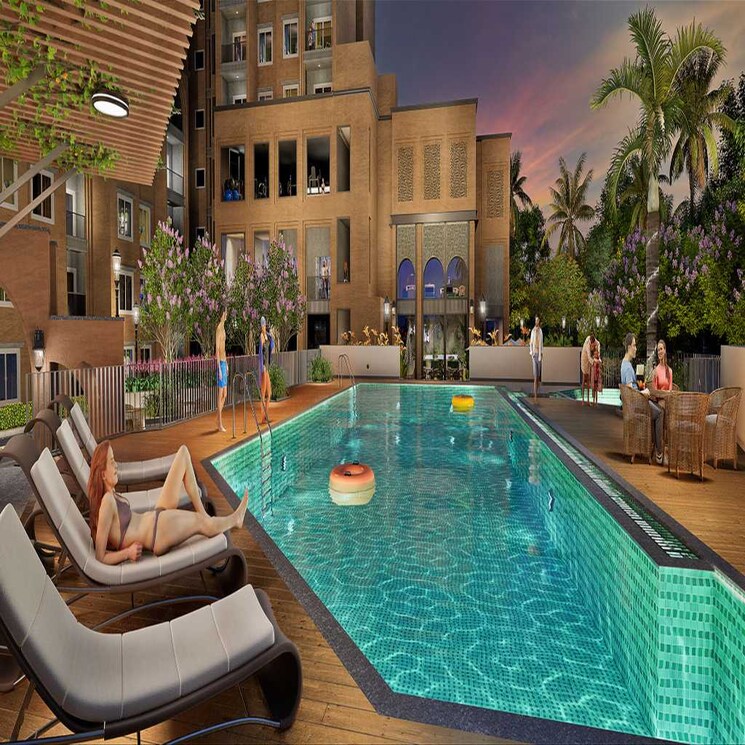 Swimming Pool, sumadhura-epitome 2 Bedroom 1290 Sq.Ft. Apartment In Rachenahalli Bangalore 8625555