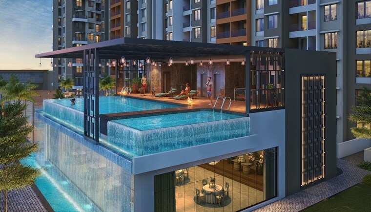 Exterior View, moshi 2 Bedroom 694 Sq.Ft. Apartment In Moshi Pune 8625896