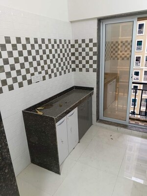 Kitchen in 1 BHK Apartment at Karma Heights, Vasai East – for Sale