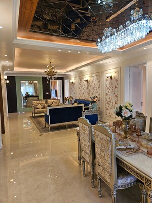 Living Room in 3 BHK Villa at Atco Lavivant, Sarjapur Road – for Sale