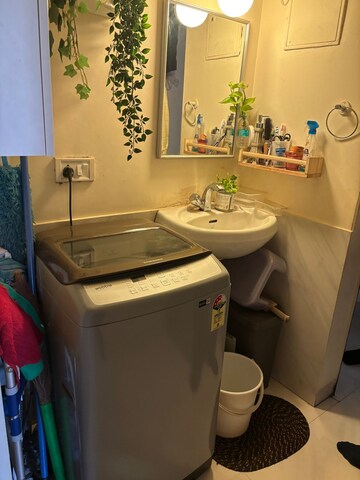 Attached Bathroom in 3 BHK Apartment at GHP Shimmering Heights, Powai – for Rent