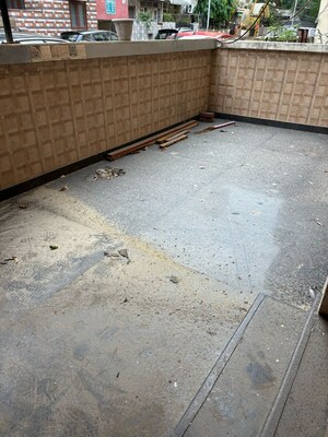 Balcony in 2 BHK Apartment at Himagiri Apartments, Sector 34 – for Sale