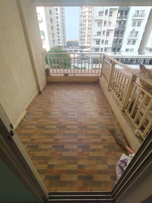 Balcony in 2 BHK Apartment at Majestique 38 Park Majestique, Undri – for Sale