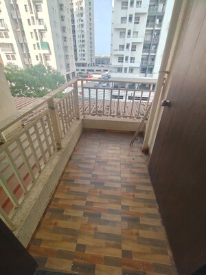 Balcony in 2 BHK Apartment at Majestique 38 Park Majestique, Undri – for Sale