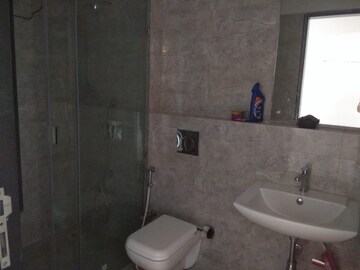 Bathroom in 4 BHK Apartment at Kanakia Levels, Malad East – for Rent