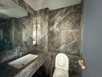 Bathroom in 3 BHK Apartment at Lodha Trump Tower, Worli – for Rent