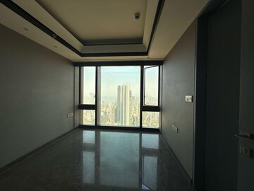 Building Lobby in 3 BHK Apartment at Lodha Trump Tower, Worli – for Rent