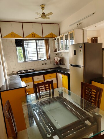 Kitchen in 3 BHK Apartment at Karan Sara, Baner – for Rent