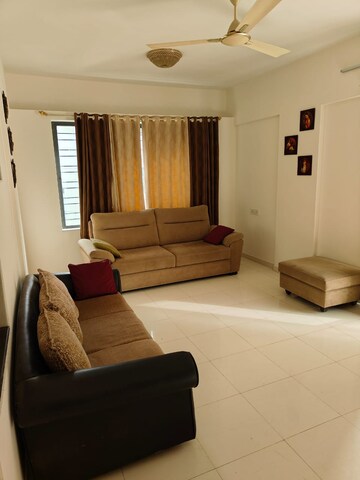 Living Room in 3 BHK Apartment at Karan Sara, Baner – for Rent