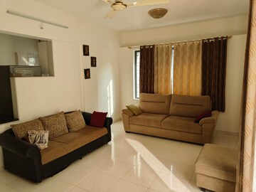 Living Room in 3 BHK Apartment at Karan Sara, Baner – for Rent