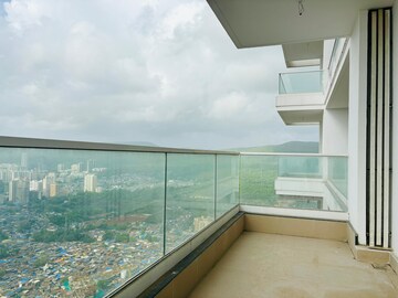 Balcony in 5 BHK Apartment at Omkar Alta Monte, Malad East – for Rent