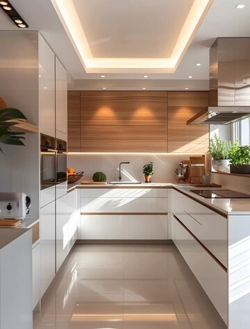 Kitchen in 2 BHK Builder Floor at Igi Airport Area – for Sale