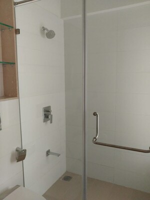 Bathroom in 2 BHK Apartment at Godrej The Trees, Vikhroli East – for Rent