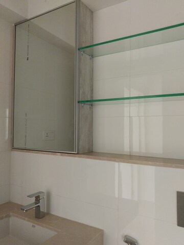 Bathroom in 2 BHK Apartment at Godrej The Trees, Vikhroli East – for Rent