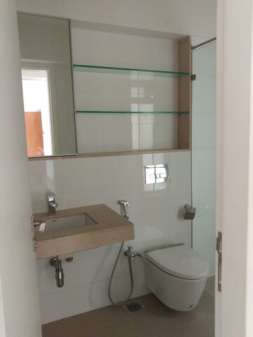Bathroom in 2 BHK Apartment at Godrej The Trees, Vikhroli East – for Rent